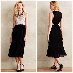 Anthropologie Nomad Isobel Pleat Midi Dress 4
